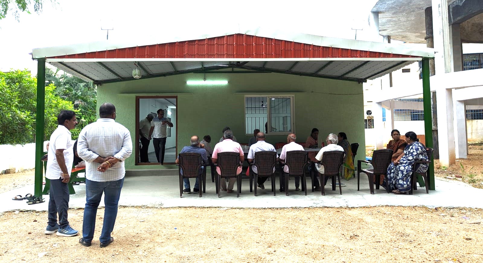 Medical camp organized in Senior Citizen Bhavan on 16-09- 2024